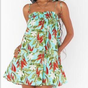 Show Me Your Mumu Angel Mini Dress - Spicy Pepper